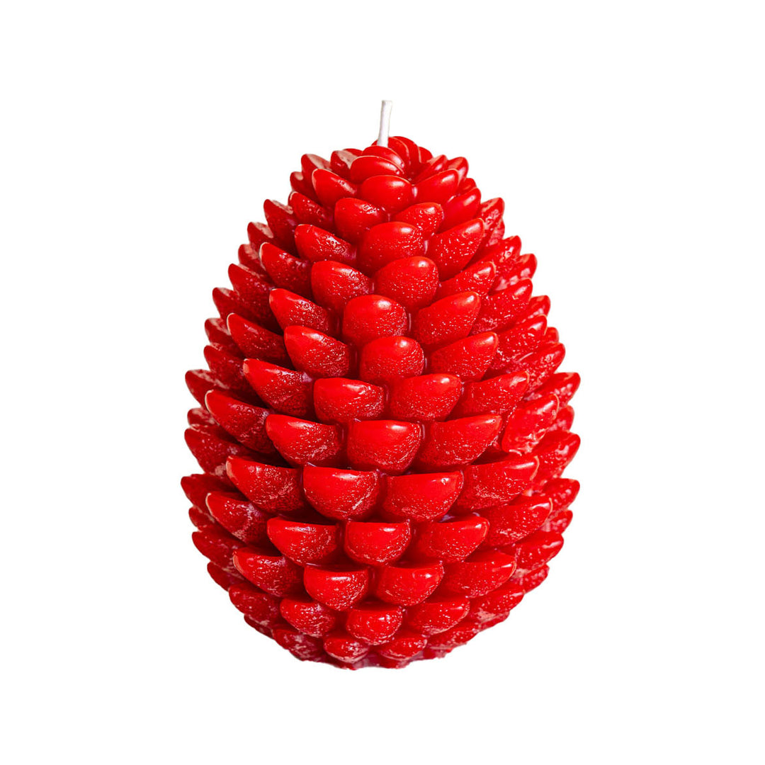 Candela Scultorea a Pigna Signature – Mela Speziata