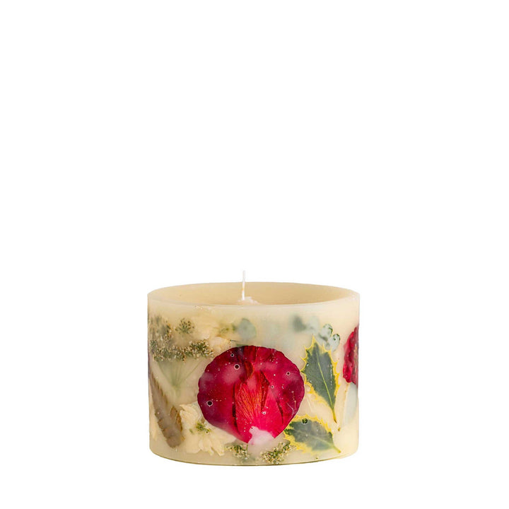 Winterberry Frost - Petite bougie parfumée botanique ovale