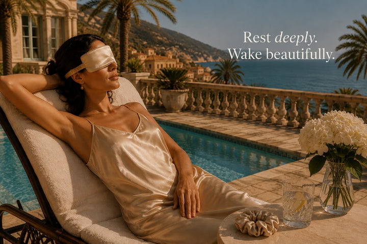 King Size Silk Sleep Mask Set