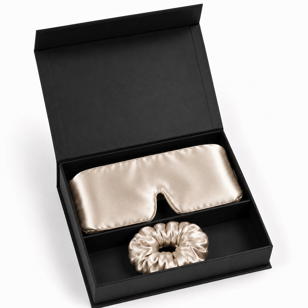 King Size Silk Sleep Mask Set
