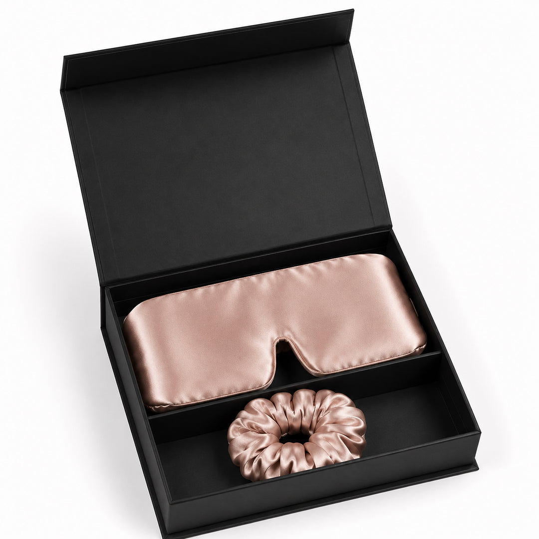 King Size Silk Sleep Mask Set