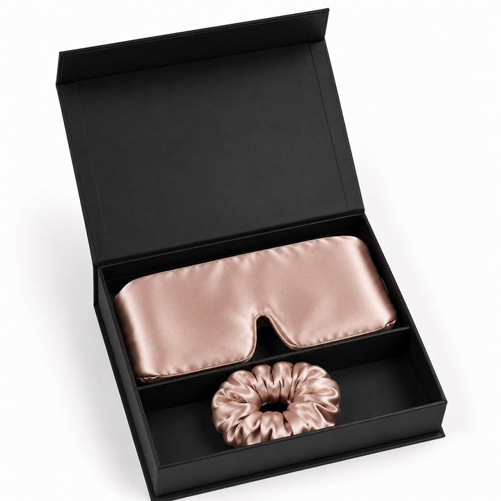 King Size Silk Sleep Mask Set