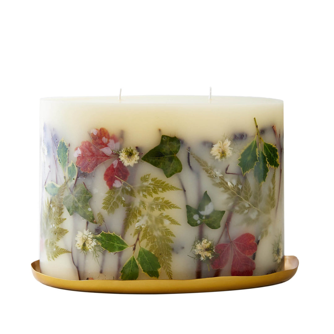 ROSY RINGS FOREST OVAL BOTANICAL SCENTED CANDLE
