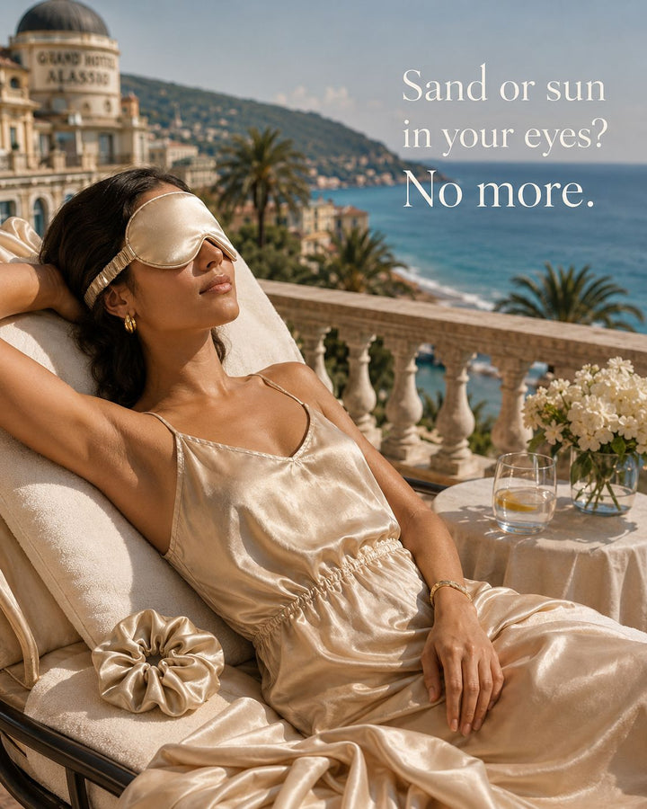 King Size Silk Sleep Mask Set