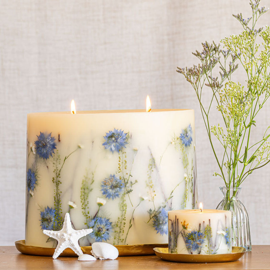 Nebbia di Sale Marino - Candela Botanica Centerpiece