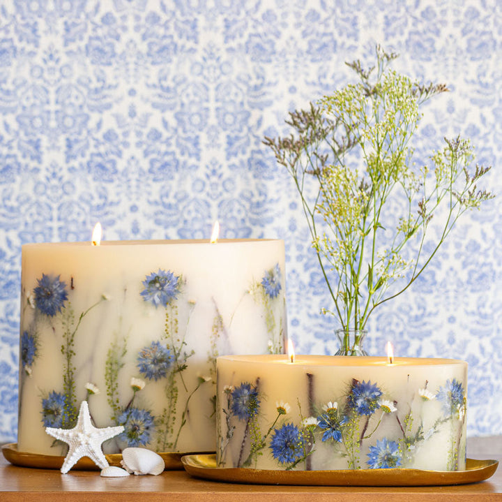 Nebbia di Sale Marino - Candela Botanica Centerpiece