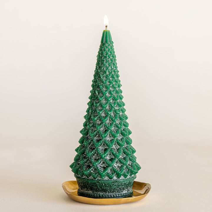 Bougie Signature Arbre Sculpté - Forêt